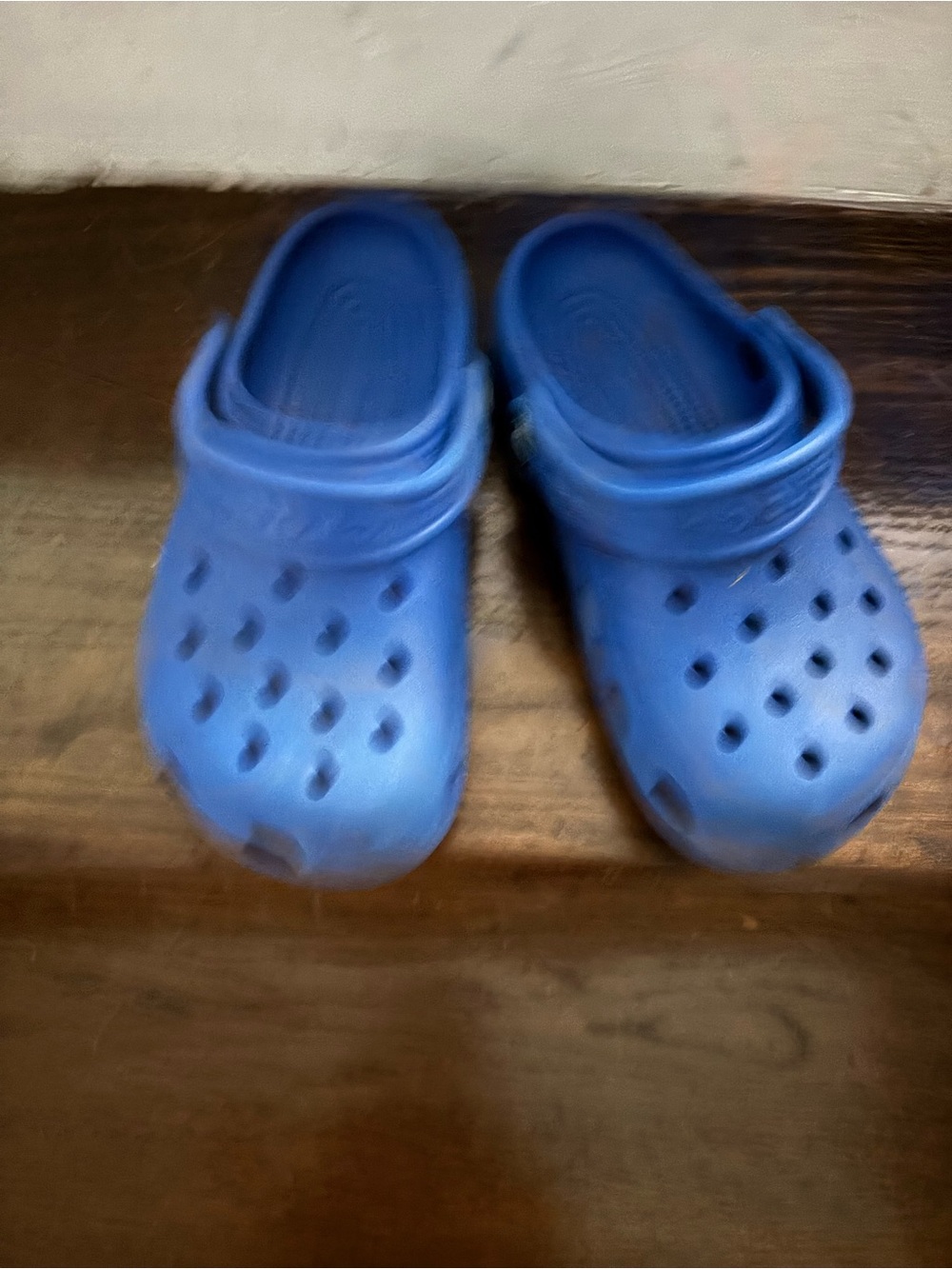 Kids Blue Slip-On crocs- Comfortable Everyday Shoes